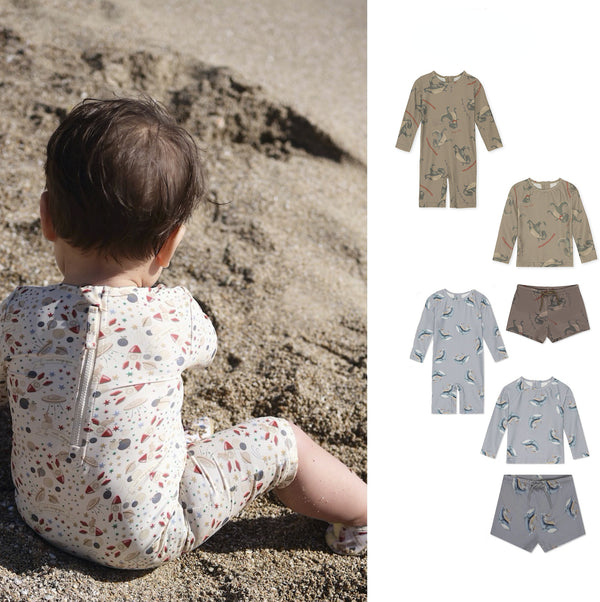 Baby/Toddler's 4 Different Design Swimsuits for Summer