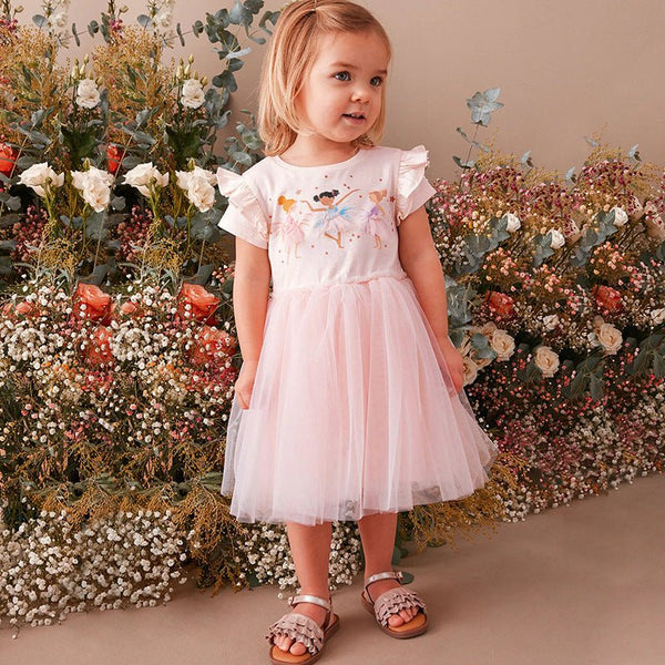 Toddler/Kid Girl's Pink Princess Dress for Summer