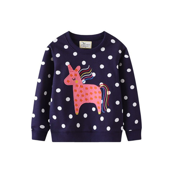 Toddler/Kid Girl's Unicorn Design Sweatshirt
