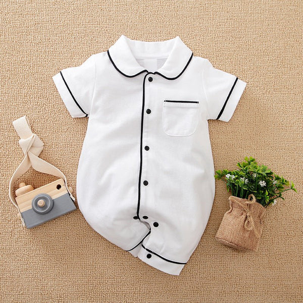 Baby's Premium 100% Cotton Casual Jumpsuit (3 colors)