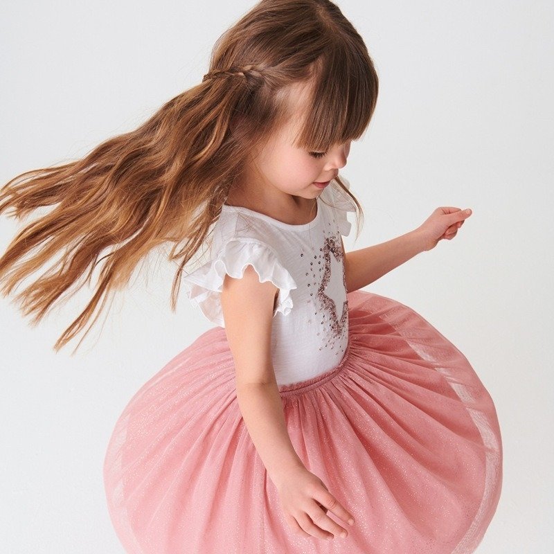 Toddler Girl's Short Sleeve Star Design Dress – Kidsyard Greenland