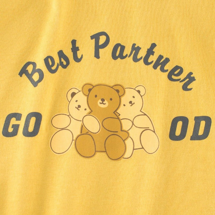 Toddler/Kid Girl Long Sleeve Best Partner Print Design T-Shirt ...