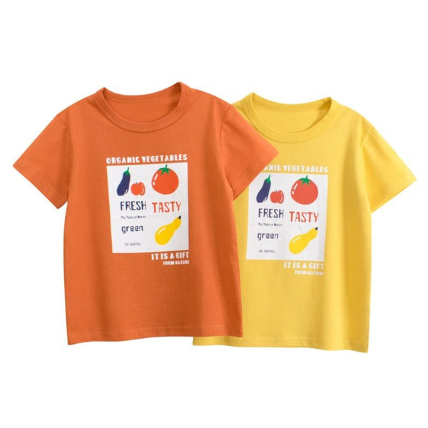 Toddler/Kid Girl Gift From Nature Print T-Shirt (2 Colors)