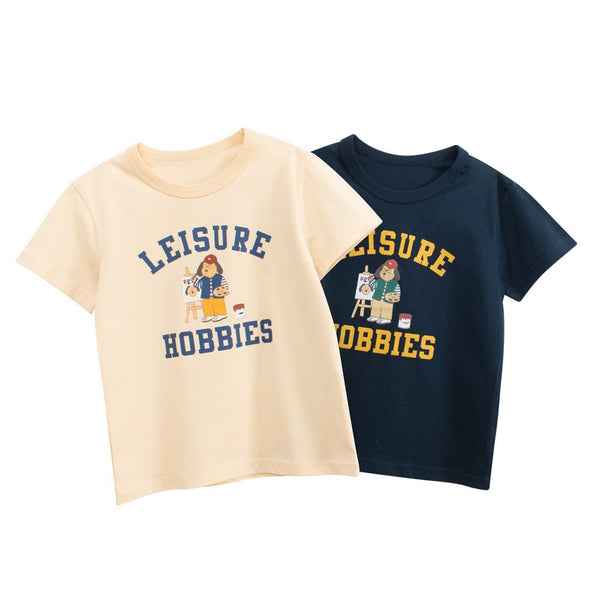 Toddler/Kid Painting Hobby T-shirt (2 Colors)