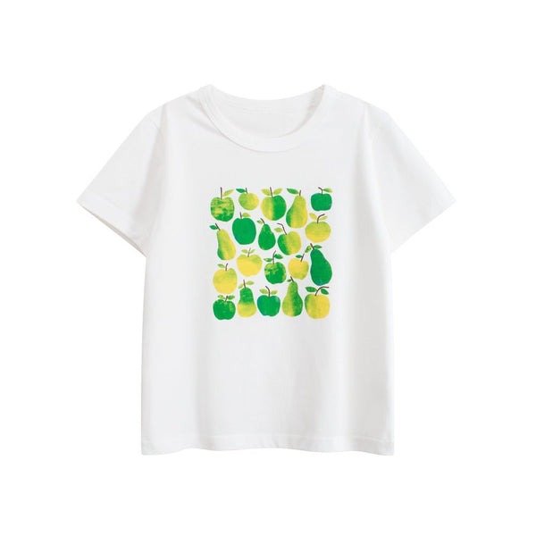 Toddler/Kid Girl Apple and Pear Print Design T-Shirt