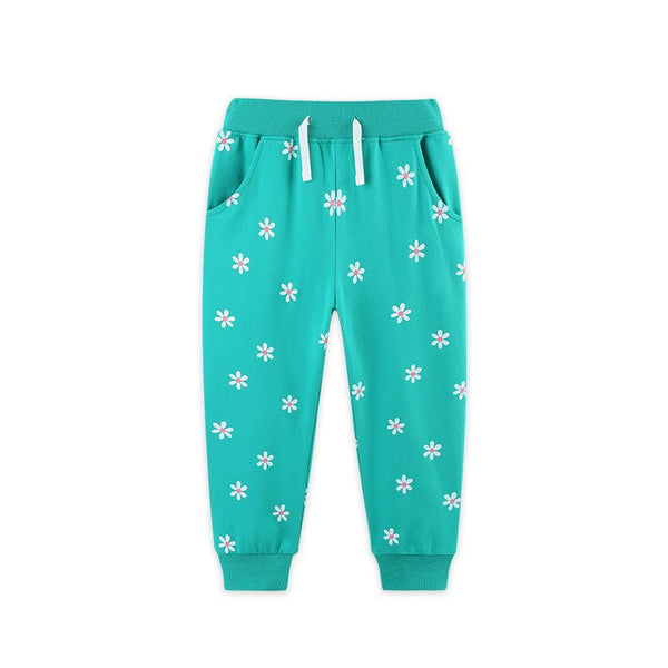 Toddler/Kid Girl's Daisy Floral Design Pants