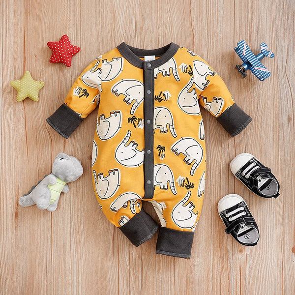 Baby Fun Mixed Prints Jumpsuit (6 Designs)