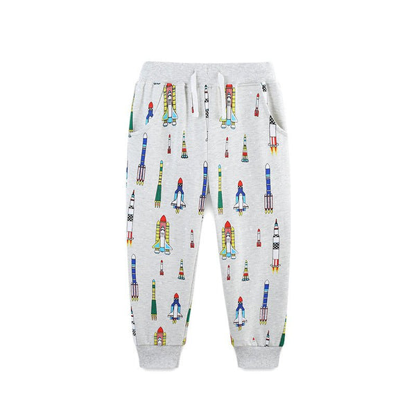 Toddler/Kid Boy Various Rocket Print Design Pants