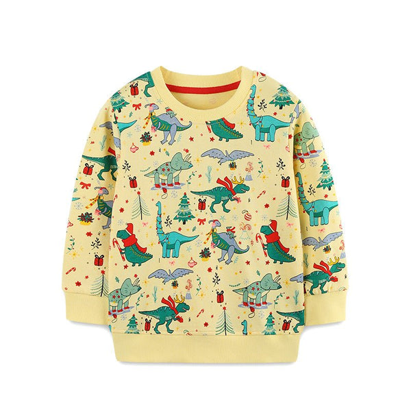 Toddler/Kid Boy Various Dinosaur Print Design Sweatshirt