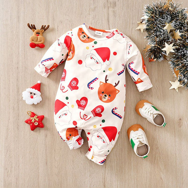 Baby's Holiday Jingles Print Design Onesie (6 Designs)