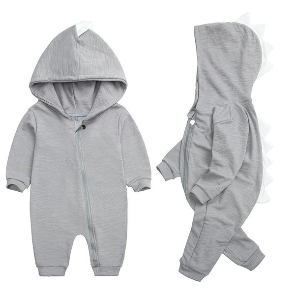 Baby Adorable 3D Dinosaur Design Jumpsuit (4 Colors)