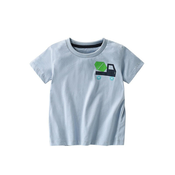 Toddler/Kid Boy Loading Truck Casual T-shirt