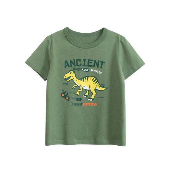 Toddler/Kid Boy Ancient Dinosaur Epoch Print T-shirt