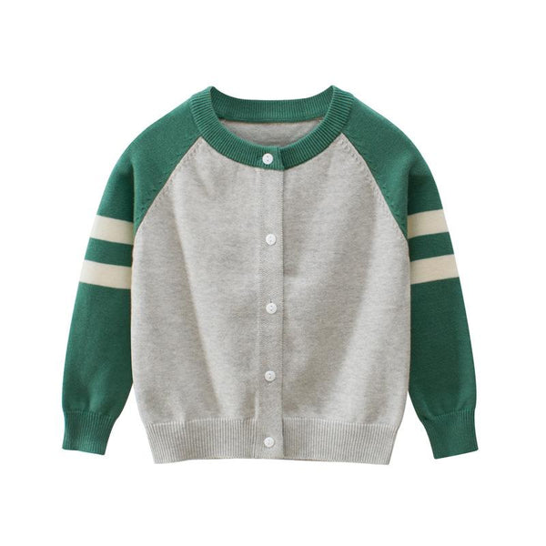 Toddler/Kid Stripes Casual Knit Sweater (2 colors)