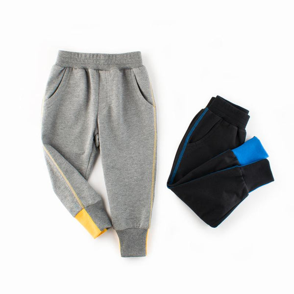 Black/Gray Pants for Toddler Boys
