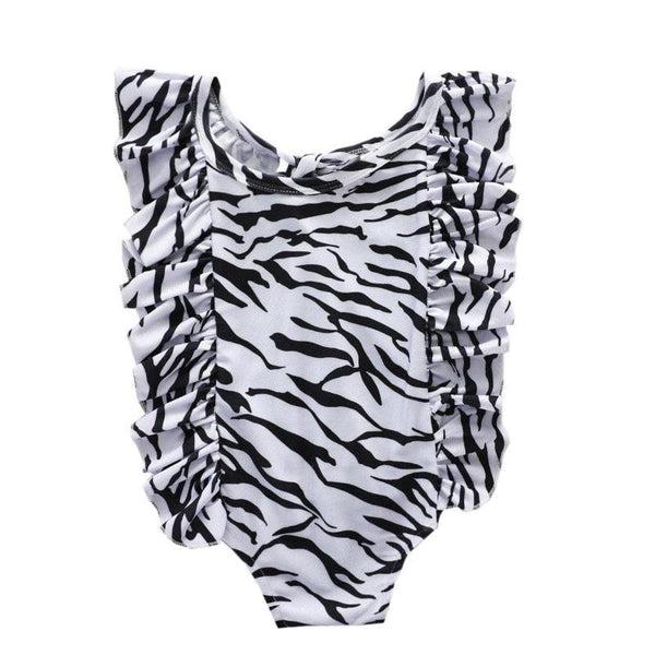 Baby/Toddler Girl's Leopard Print Swimsuit