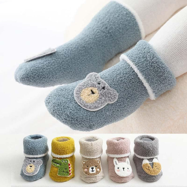 Animals Fleece Thermal Socks (5 Designs)