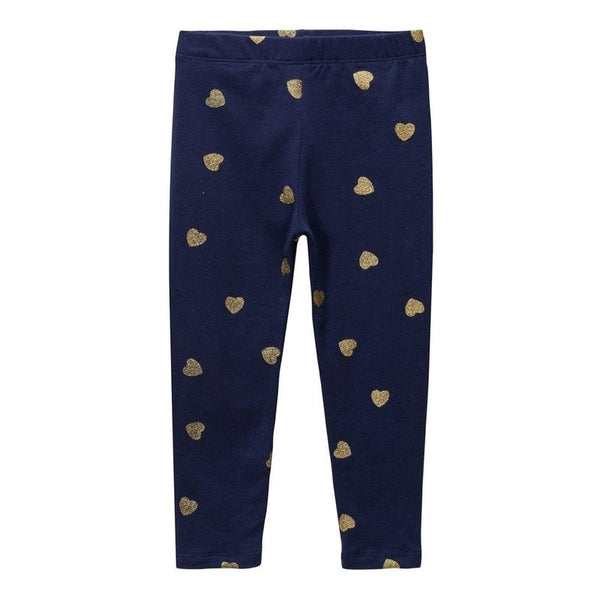 Toddler Girl's Heart Print Leggings