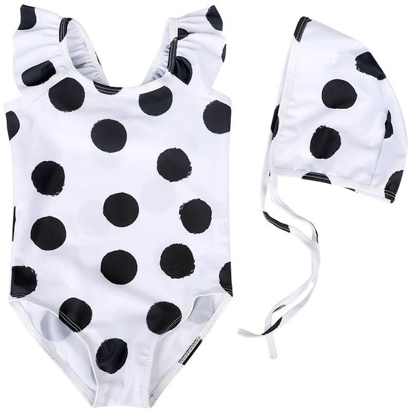 Baby/Toddler Girl's Polka Dot 2-Piece Swimwear