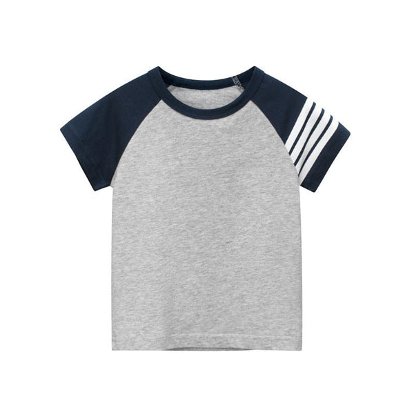 Toddler/Kid Casual Baseball Tee Style T-shirt (2 colors)