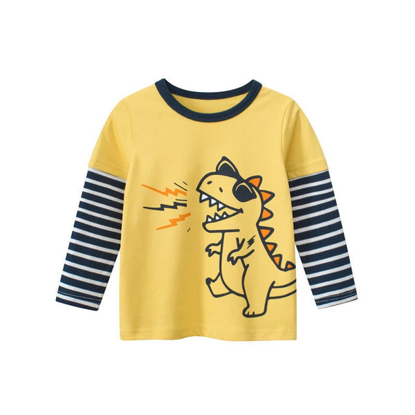 Toddler/Kid Boy Sunglasses Dinosaur Long Sleeve Shirt