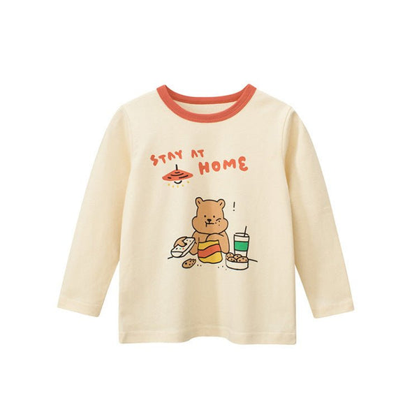 Toddler/Kid Snacking Bear Long Sleeve Shirt