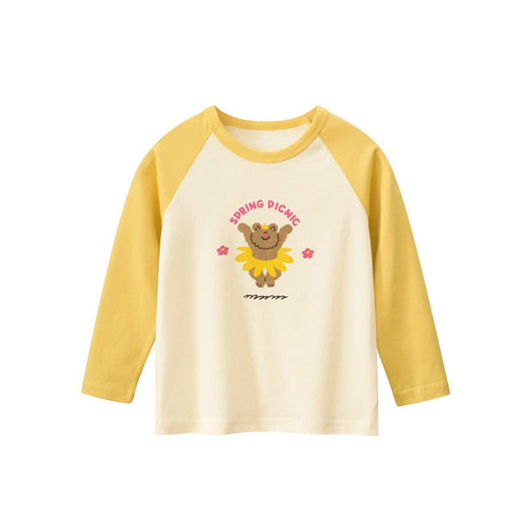Toddler/Kid Spring Picnic Casual Long Sleeve Shirt