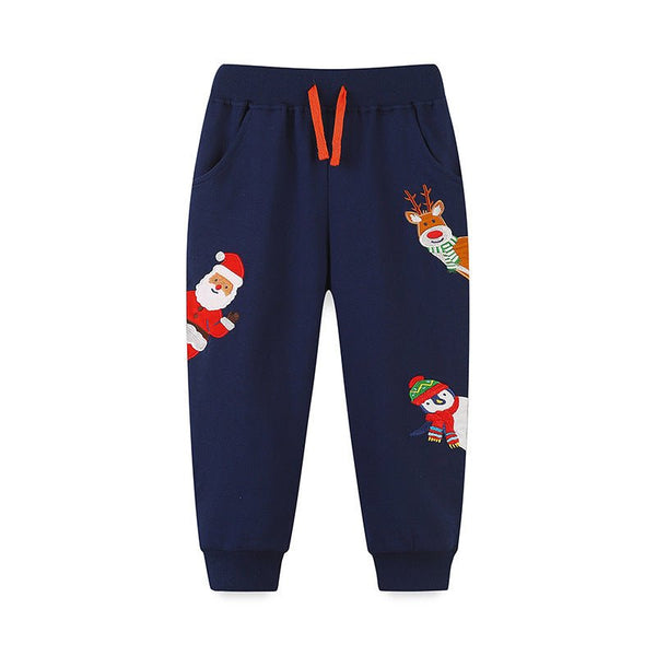 Toddler/Kid's Christmas Element Design Sweatpants