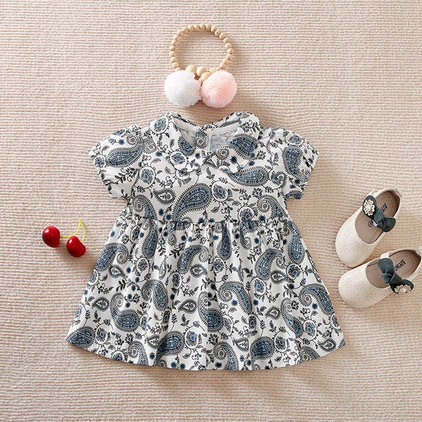 Baby Girl's Flower Print Dress