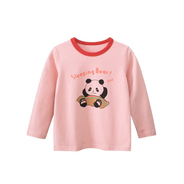 Toddler/Kid Sleeping Bear Long Sleeve Shirt
