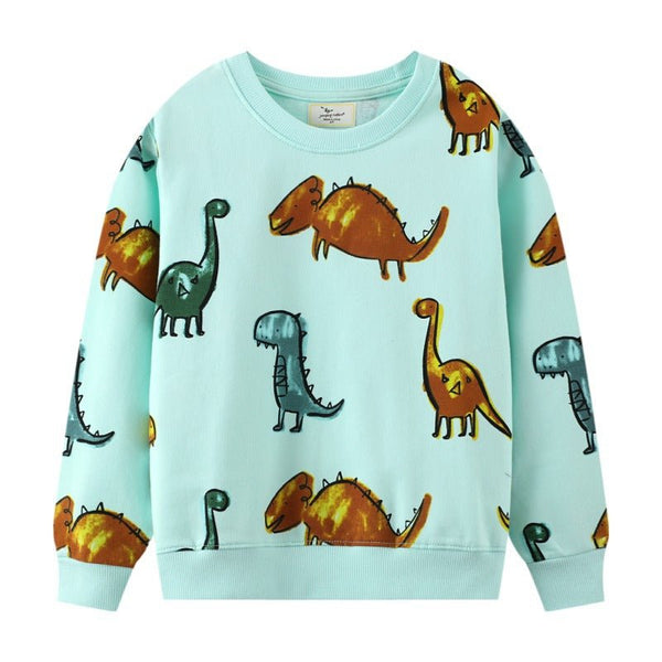 Toddler/Kid's Unisex Dinosaur Print Sweatshirt