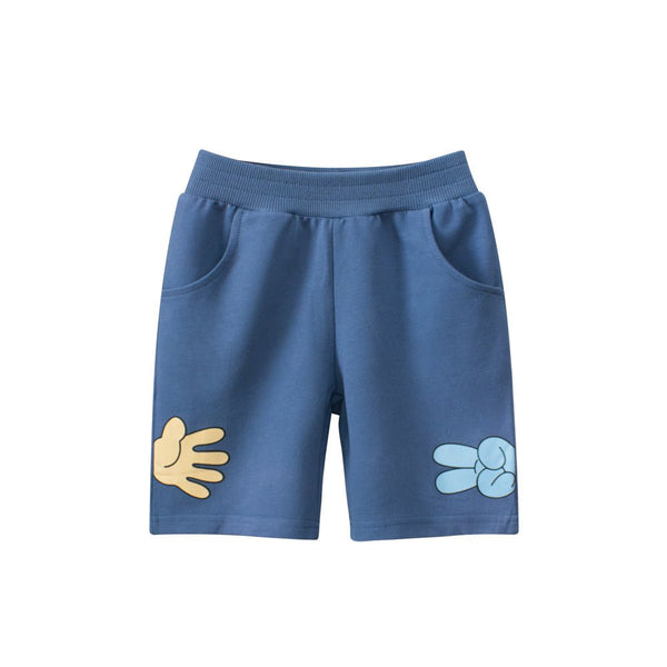 Toddler/Kid Boys Scissors-Paper Design Shorts