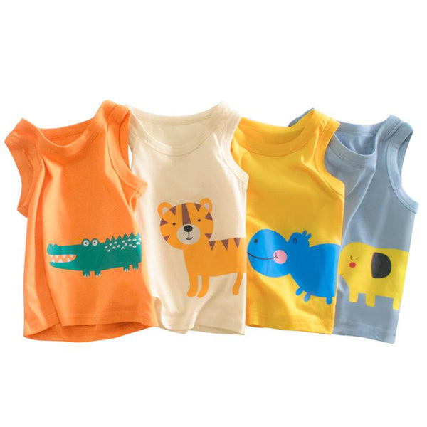 Toddler/Kid Boy Animal Pattern Vest (4 Designs)
