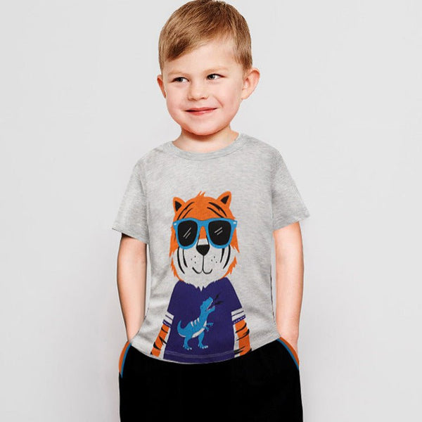 Toddler/Kid Boy Cartoon Designs T-shirt (9 Designs)