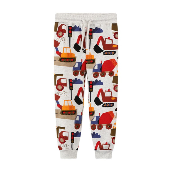 Toddler Boy's All-Over Truck Print Pants