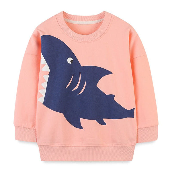 Toddler/Kid's Shark Print Sweatshirt