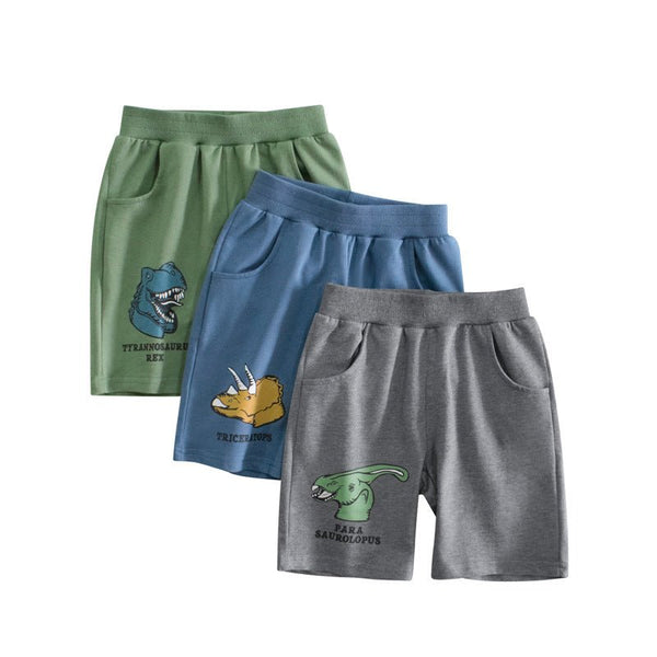 Toddler/Kid Boy Dinosaur Print Shorts ( 3 Colors)