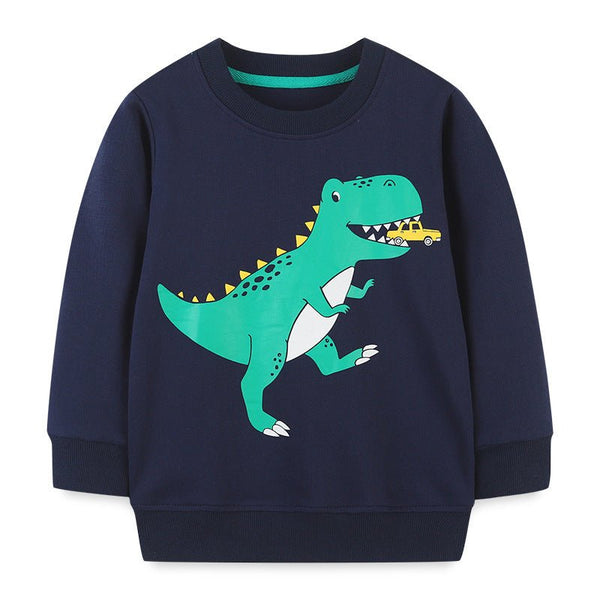 Toddler/Kid's Cute Dinosaur Print Sweatshirt