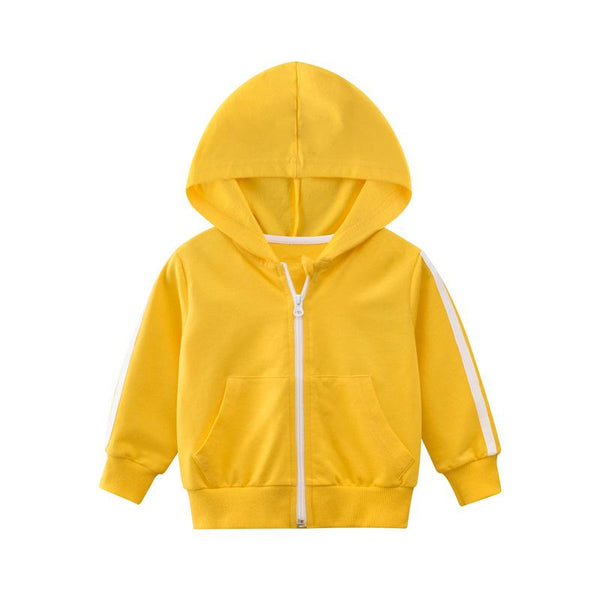 Toddler/Kid Zip-Up Hooded Jacket (4 Colors)