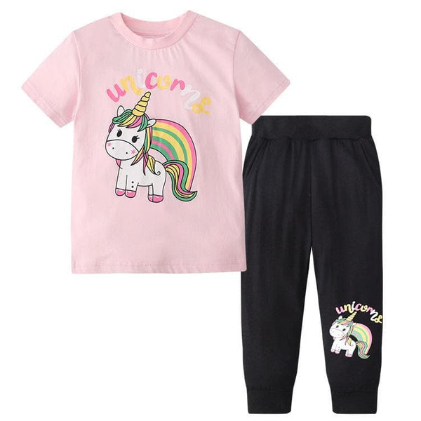 Unicorn 2-Piece Set for Toddler/Kid Girls