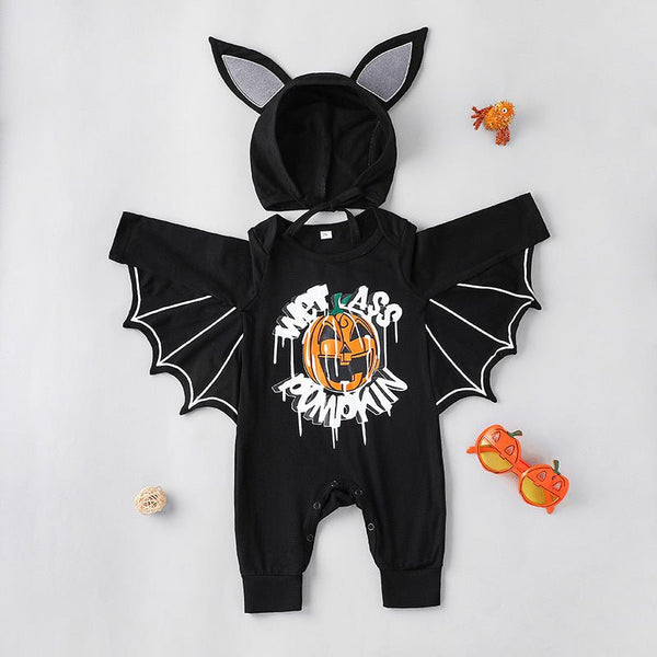 2-Piece Baby's 4 Different Halloween Outfit Designs