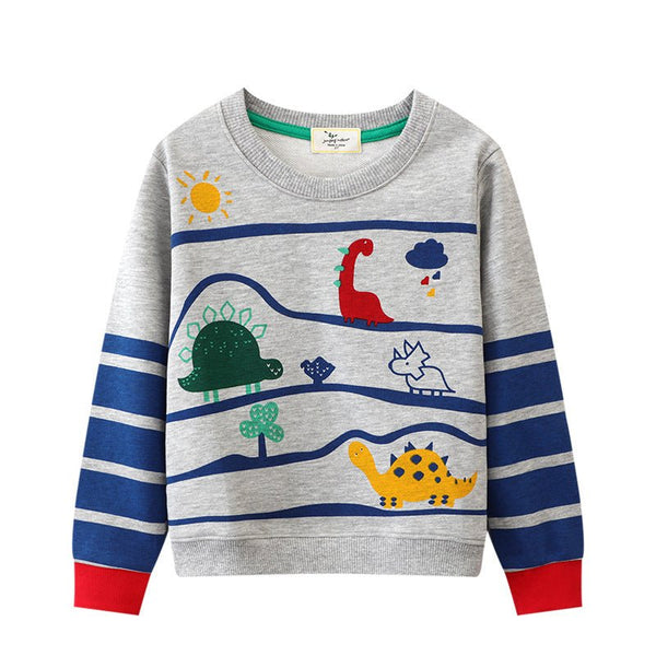 Toddler/Kid Adorable Dinosaur Park Sweatshirt