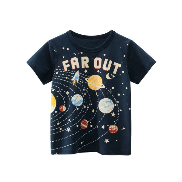Toddler/Kid Casual Short-Sleeve T-shirt for Summer