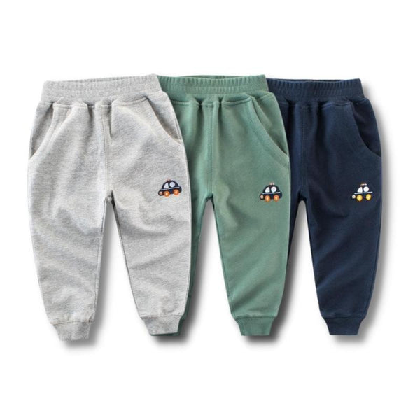 Toddler/Kid Little Car Print Casual Cotton Pants (3 Colors)