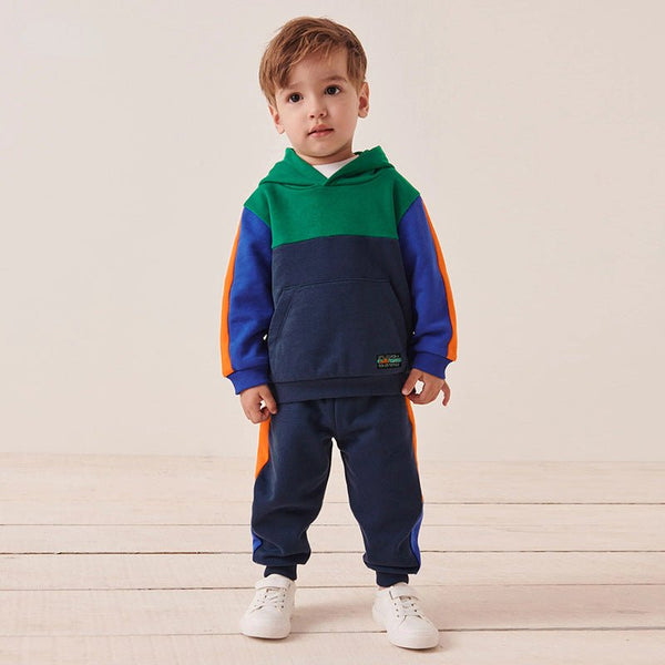 Toddler/Kid Boy's Cotton Sweatshirt with Pants Set