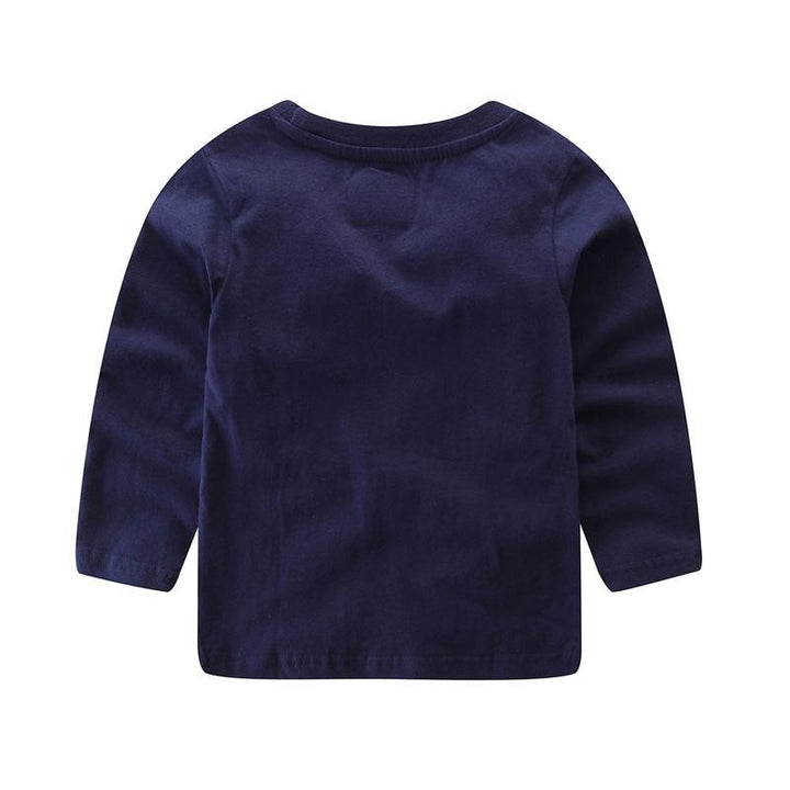 Boys Colorful Classic Dinosaur Pattern Sweatshirt - Kidsyard Greenland