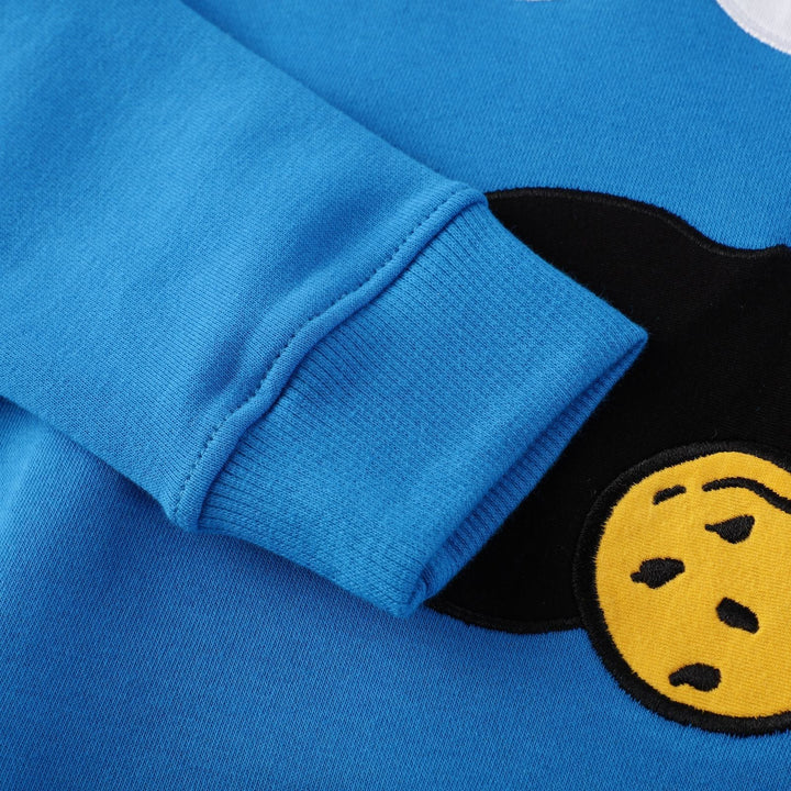Cartoon Sweater for Boys in Blue - Kidsyard Greenland