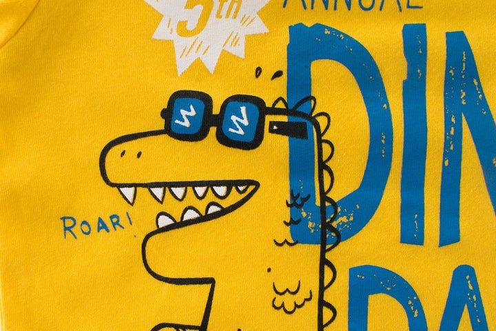 Cute Toddler Boys Dinosaur Fashion Tops - Kidsyard Greenland