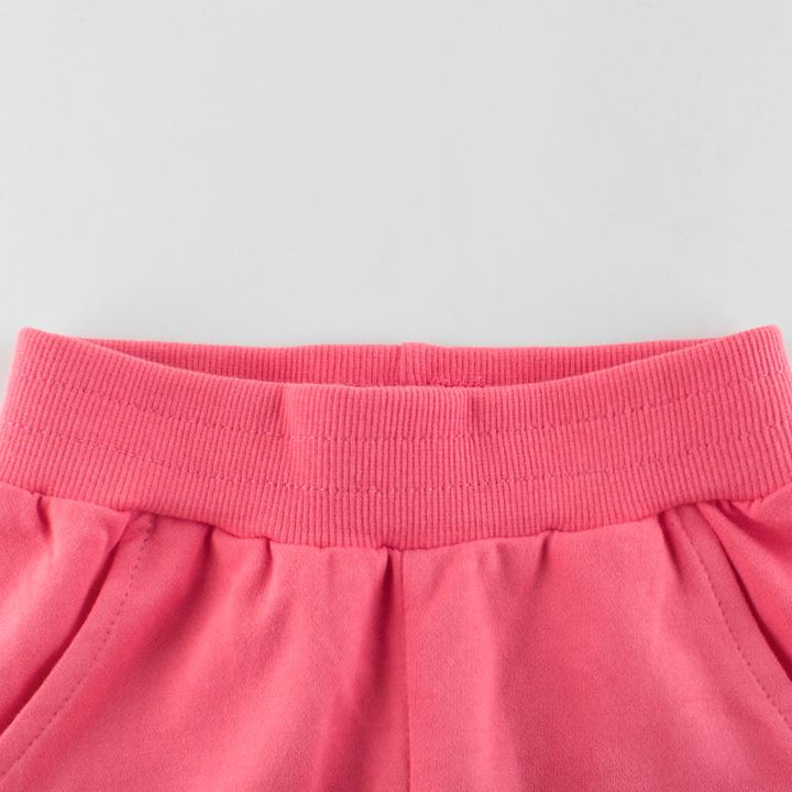 Girls Premium French Terry Cotton Pants in 4 Colors - Kidsyard Greenland
