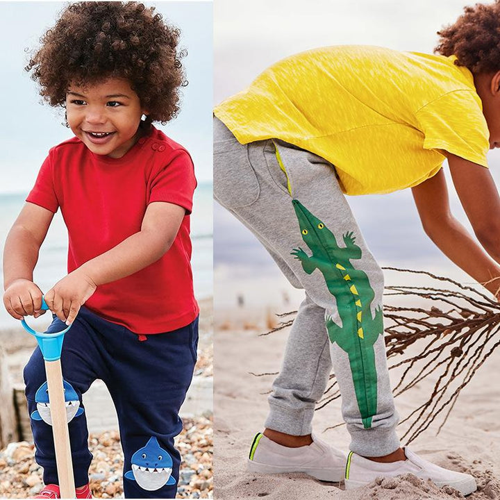 Premium Baby Boys Shark Pattern Pant - Kidsyard Greenland